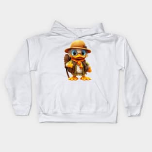 Back To School Duck Kids Hoodie